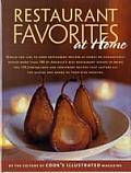 Restaurant Favorites at Home Part of The Best Recipe Series