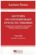 Lectures on Contemporary Syntactic Theories: An Introduction to Government-Binding Theory, Generalized Phrase Structure Grammar, and Lexical-Function