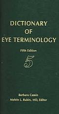Dictionary Of Eye Terminology