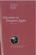 Education in Tokugawa Japan: Volume 8