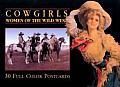 Cowgirls Postcard Book Women of the Wild West