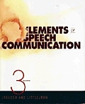 Elements Of Speech Communication