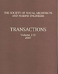 Transactions Volume 115 2007 Society of Naval Architects & Marine Engineers