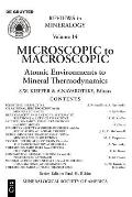 Microscopic to Macroscopic: Atomic Environments to Mineral Thermodynamics