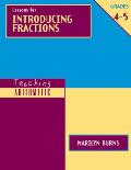Teaching Arithmetic: Lessons for Introducing Fractions, Grades 4-5