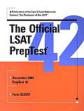 Official Lsat Preptest 42 Form 3lss57