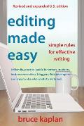 Editing Made Easy Simple Rules For Effective Writing