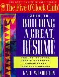 Building A Great Resume