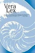 Vera Lex Vol 8: Journal of the International Natural Law Society