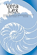Vera Lex Vol 9: Journal of the International Natural Law Society