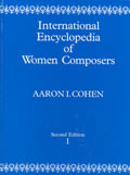 International Encyclopedia Of Women Compose 2 Volumes