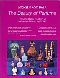 Beauty of Perfume Perfume Bottle Auction VI May 11 1996 Auction Hyatt Regency Hotel San Francisco Airport 1333 Bayshore Hwy Burl