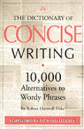 Dictionary Of Concise Writing 10000 Alternativ