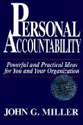 Personal Accountability Powerful & Perso