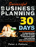 Successful Business Planning In 30 Days