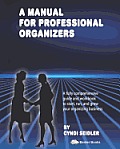 Manual For Professional Organizers