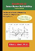 Handbook of Inter-Rater Reliability: The Definitive Guide to Measuring the Extent of Agreement Among Raters