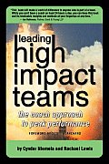 Leading High Impact Teams The Coach Ap