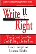 Write It Right The Ground Rules For Self