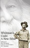 Whitman's Code: A New Bible, Vol 2