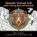 Yosemite National Park Adult Coloring Book and Postcards: A Magical Coloring Journey Through Yosemite National Park