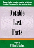 Notable Last Facts: A Compendium of Endings, Conclusions, Terminations and Final Events Throughout History