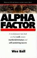 Alpha Factor A Revolutionary New Look