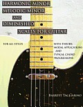 Harmonic Minor, Melodic Minor, and Diminished Scales for Guitar