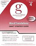 Word Translations GMAT Preparation Guide 4th Edition