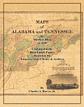 Maps of Alabama and Tennessee by Matthew Rhea
