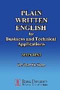 Plain Written English for Business and Technical Applications MAIN TEXT
