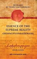 Essence of the Supreme Reality: Abhinavagupta's Paramārthasāra