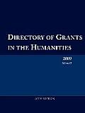 Directory of Grants in the Humanities 2009 Volume 2