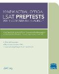 10 New Actual Official LSAT Preptests with Comparative Reading