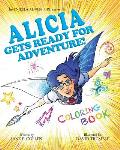 8x10Coloring Book Alicia Gets Ready