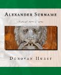 Alexander Surname: Ireland: 1600s to 1900s