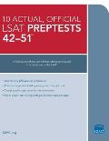10 Actual Official LSAT Preptests 42 51 Preptests 42 51