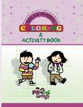 Rock & Mineral Coloring & Activity Book