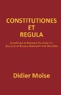 Constitutiones Et Regula