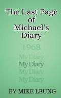 The Last Page of Michael's Diary