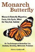 Monarch Butterfly, Monarch Butterfly Migration, Facts, Life Cycle, What Do They Eat, Habitat, Anatomy, Breeding, Milkweed, Predators
