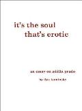 Its the Soul Thats Erotic An Essay on Adelia Prado