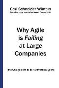 Why Agile is Failing at Large Companies: (and what you can do so it won't fail at yours)