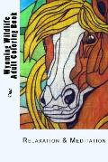 Wyoming Wildlife Small Adult Coloring Book: Relaxation & Meditation