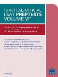 10 Actual Official LSAT Preptests Volume VI Preptests 72 81