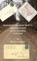 Butterfield's Overland Mail Co. Stagecoach Trail Across Arkansas 1858-1861