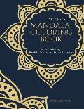 Mandala Coloring Book: Mandala Coloring Book for Adults: Beautiful Large Print Patterns and Floral Coloring Page Designs for Girls, Boys, Tee