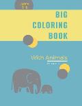 Big Coloring Book for Kids with Animals: Big Coloring Book for Kids with Animals: Magical Coloring Book for Girls, Boys, and Anyone Who Loves Animals