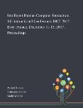 Intelligent Human Computer Interaction: 9th International Conference, IHCI 2017, Evry, France, December 11-13, 2017, Proceedings