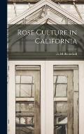 Rose Culture in California